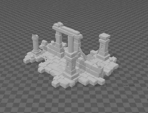 small ruin - scatter - terrain