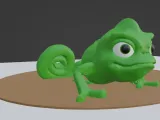 Chameleon inspired Tangled-3