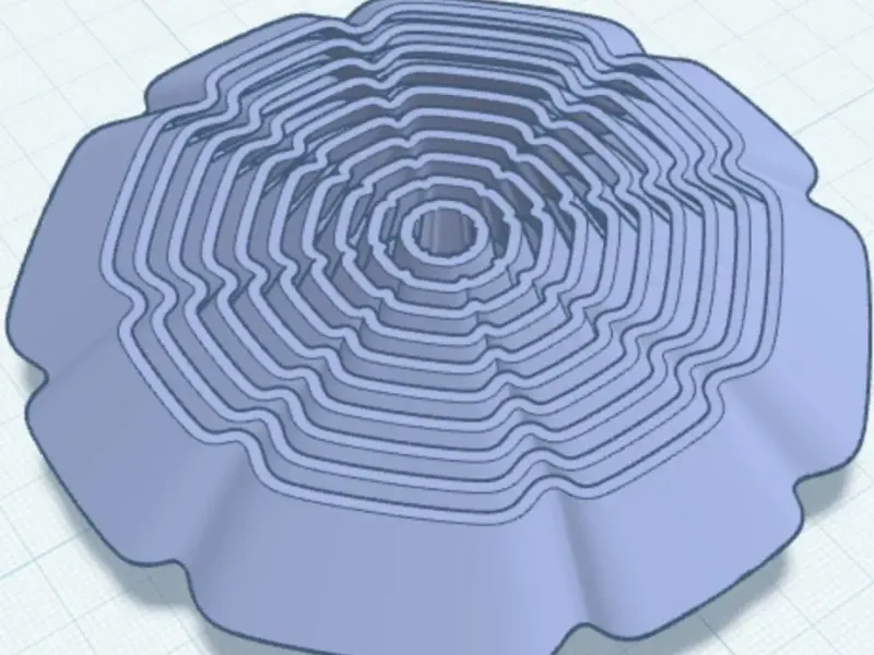 Layered Fidget Flower