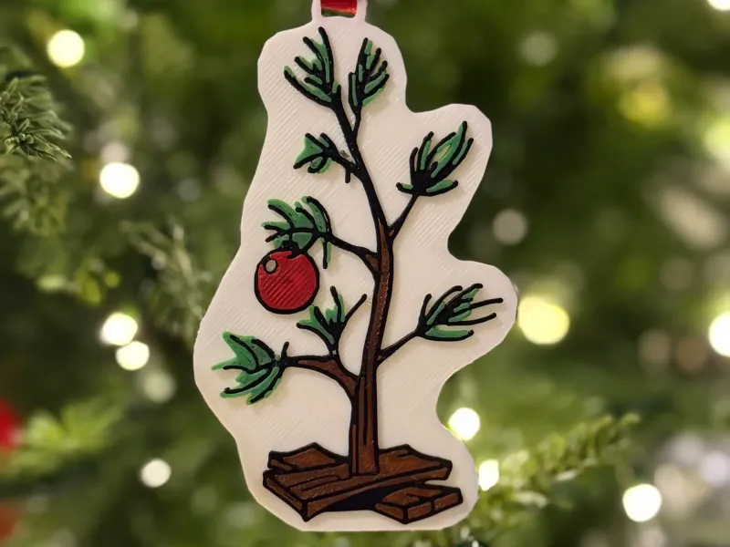 Charlie Brown Christmas Tree Ornament