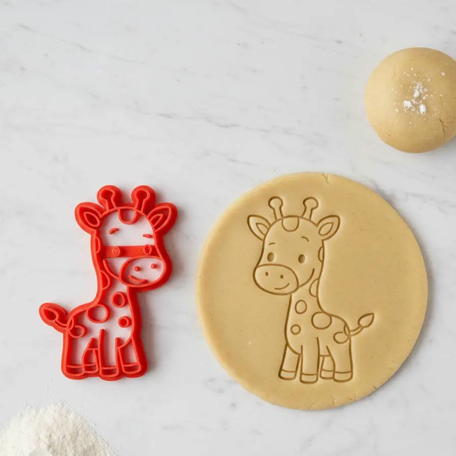 jirafa cookie cutter