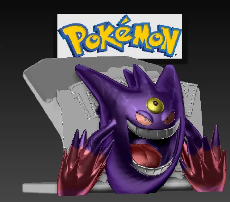 nintendo switch pro controller halter Mega Gengar