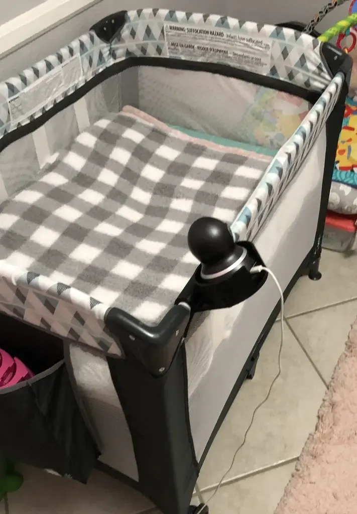 YI Camera Mount as Baby Monitor