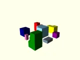 Cube Dissection Puzzle  -4