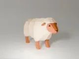 Ovelha - low poly-3