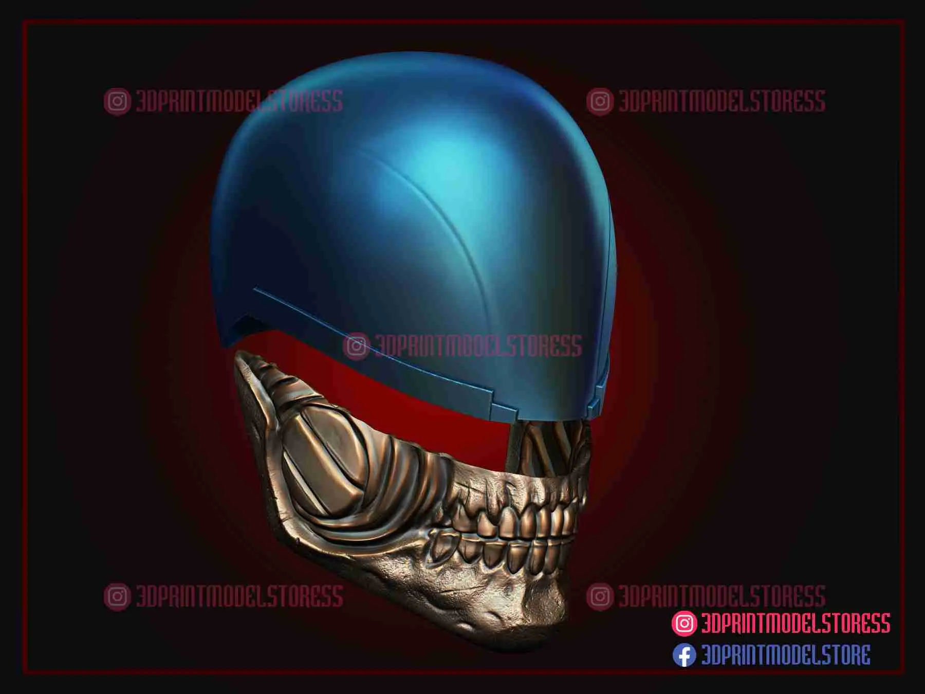 Bloodsport Escuadrón Suicida Cosplay Casco - Halloween Costume
