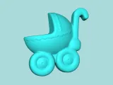 Baby Carriage - Mold Silicon Maker - Template-1