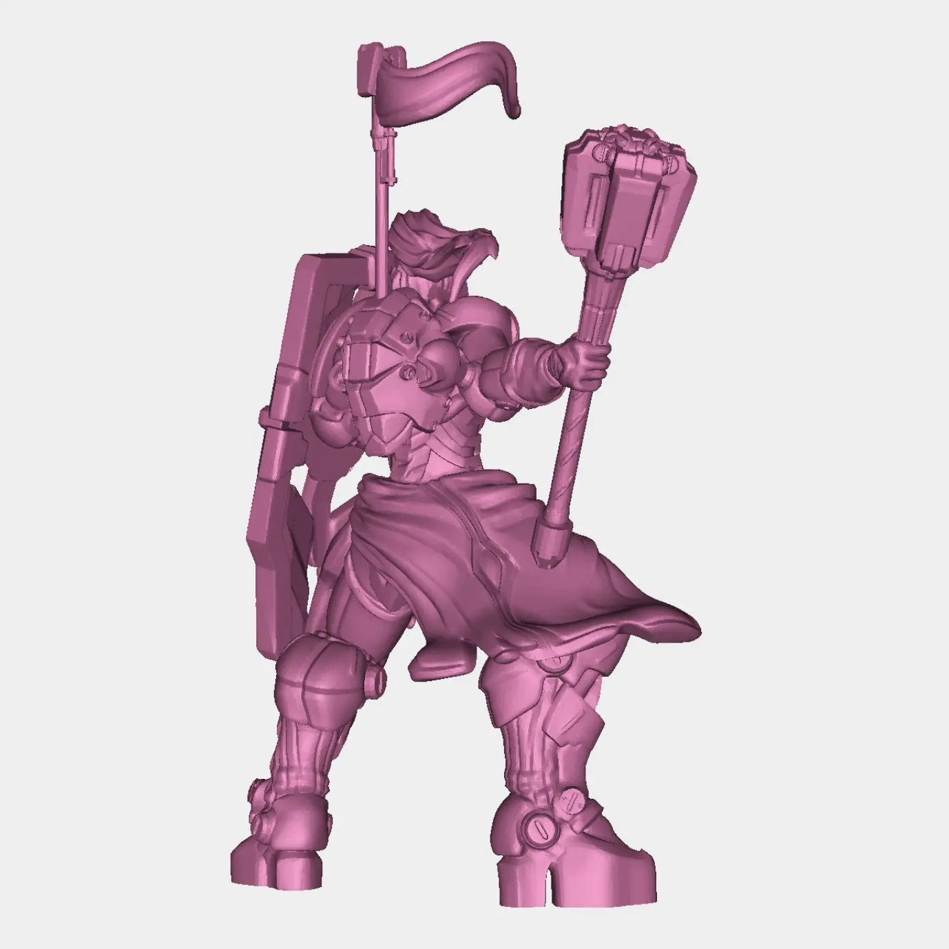 Brigitte Overwatch Figure