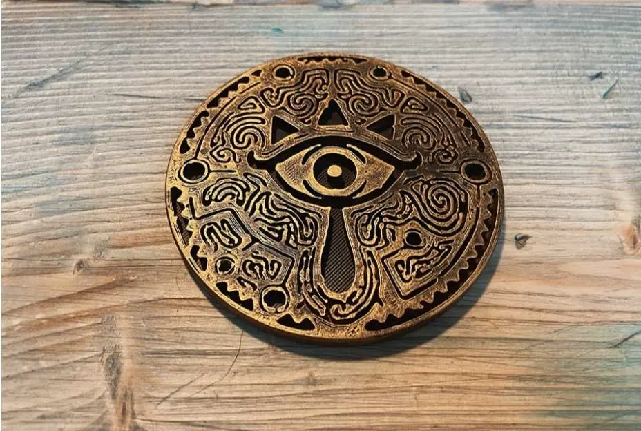 Zelda drink coaster