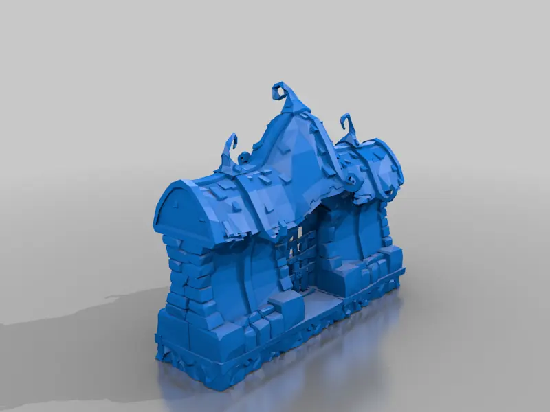 high fantasy modular castle/dungeon 