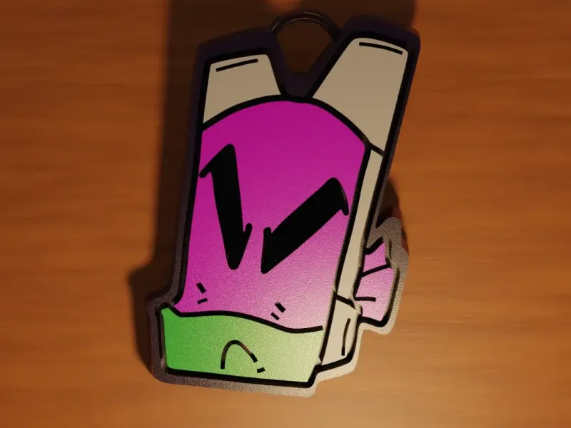 Donatello keychain