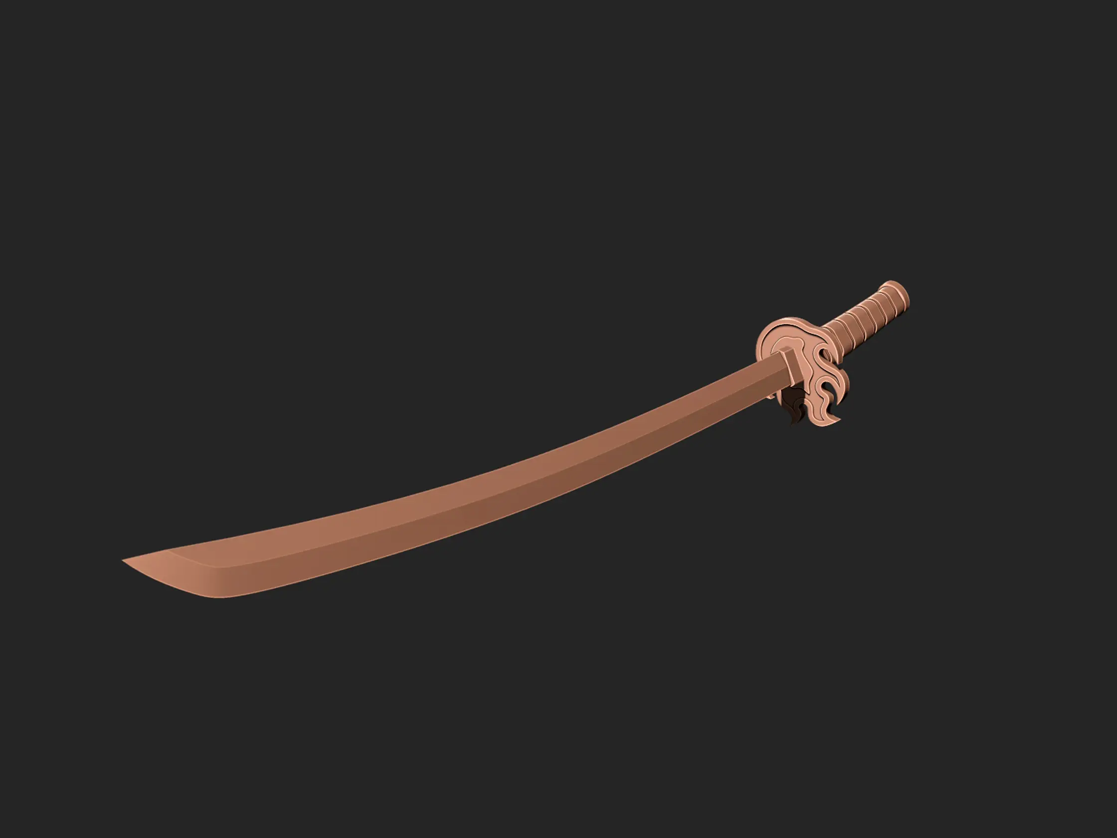 Katana Rengoku Demon slayer - Modelo de impresión 3D
