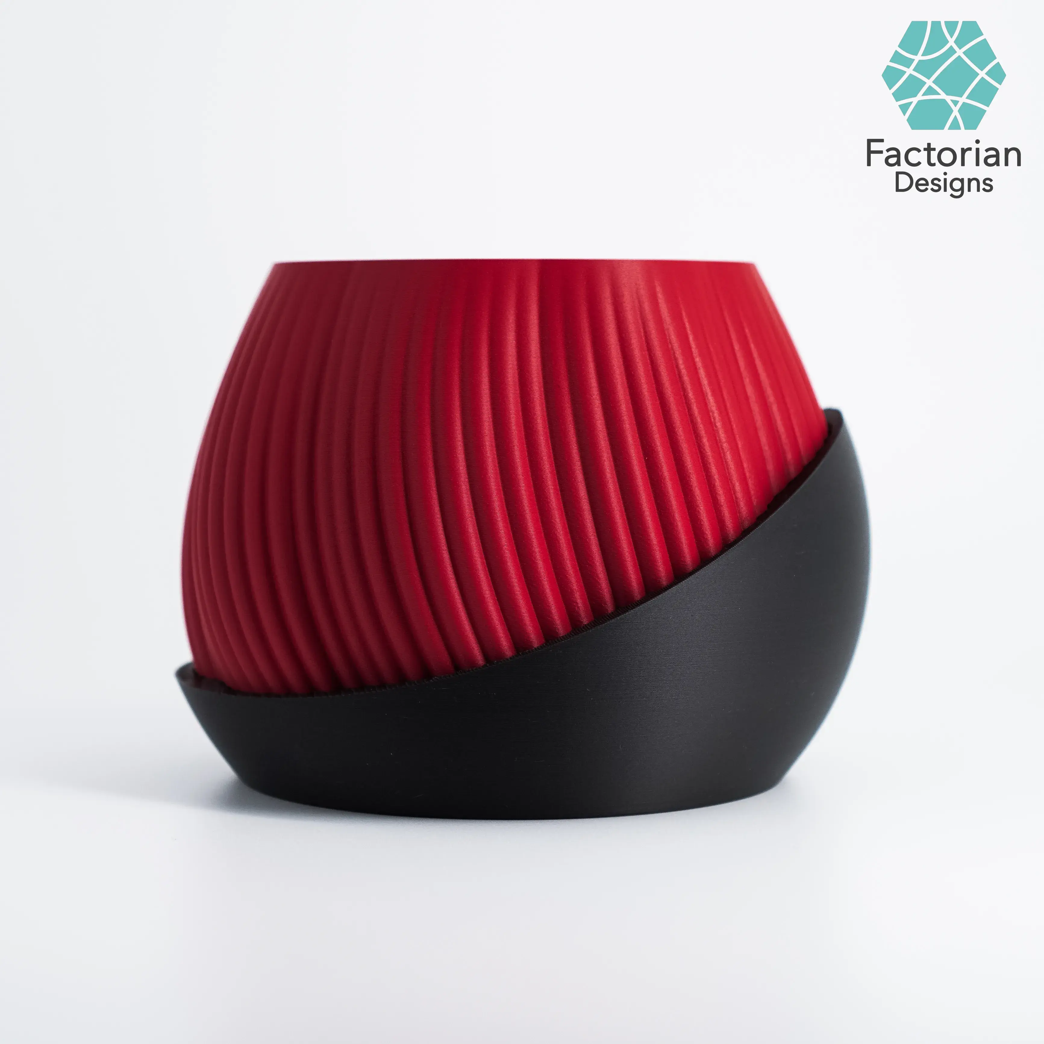 Plant Pot "Bloomcrest" | Planter STL to 3D print | Fused Pot