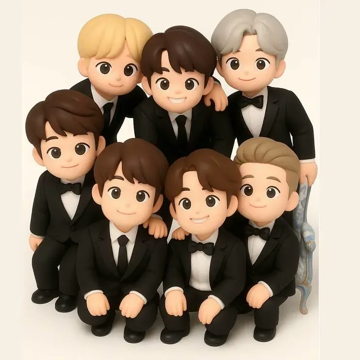 BTS Desktop Show Piece