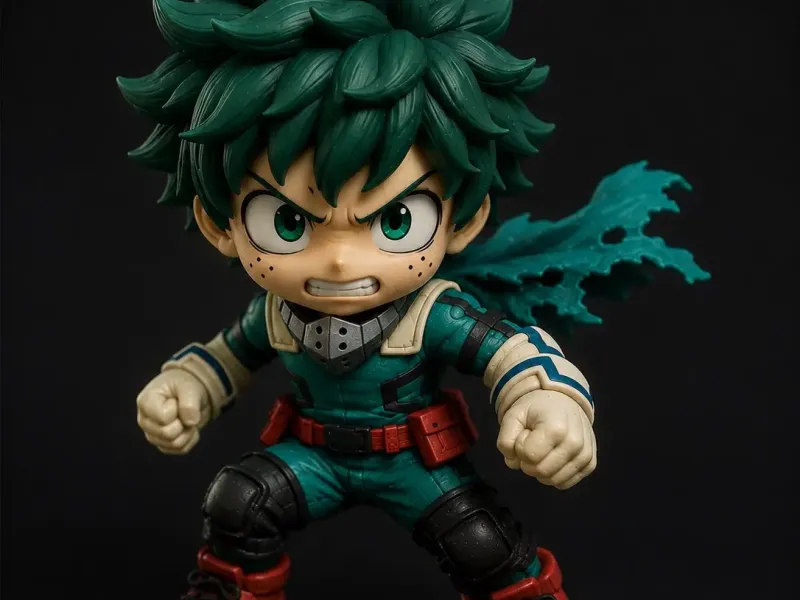 Llavero Izuku Midoriya – Deku Keychain