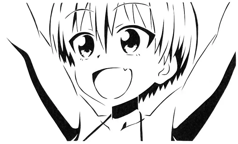 Hana Uzaki stencil 2