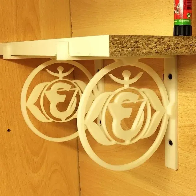 Shelf brackets - chakra / Staffe mensola - chakra
