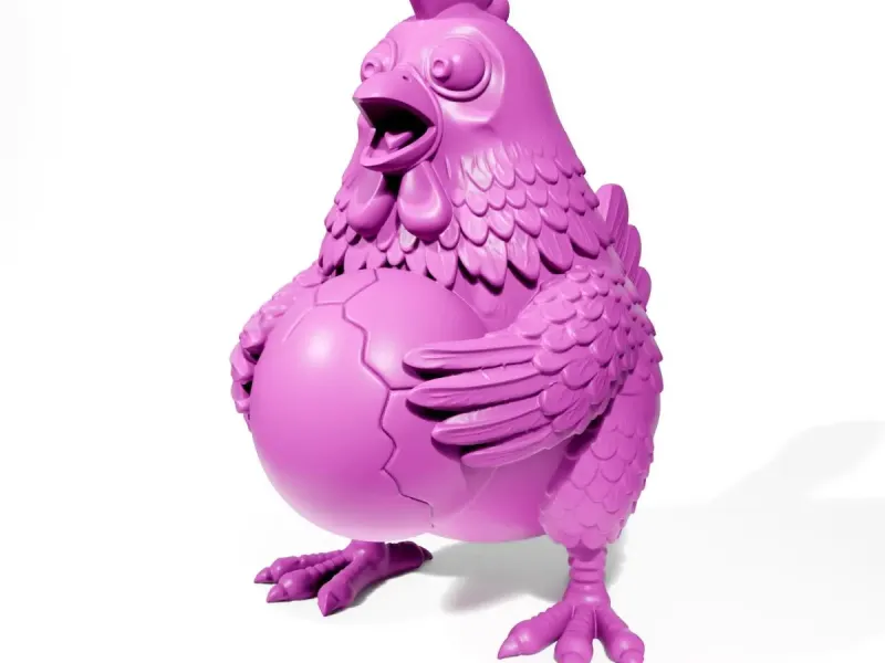 Funny chicken