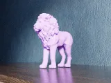 Low Poly Lion Mane-6