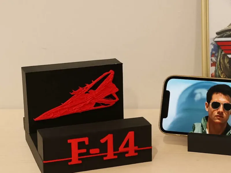 Top Gun Basic Telefoonstandaard met F-14