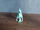 Low Poly Velociraptor-5