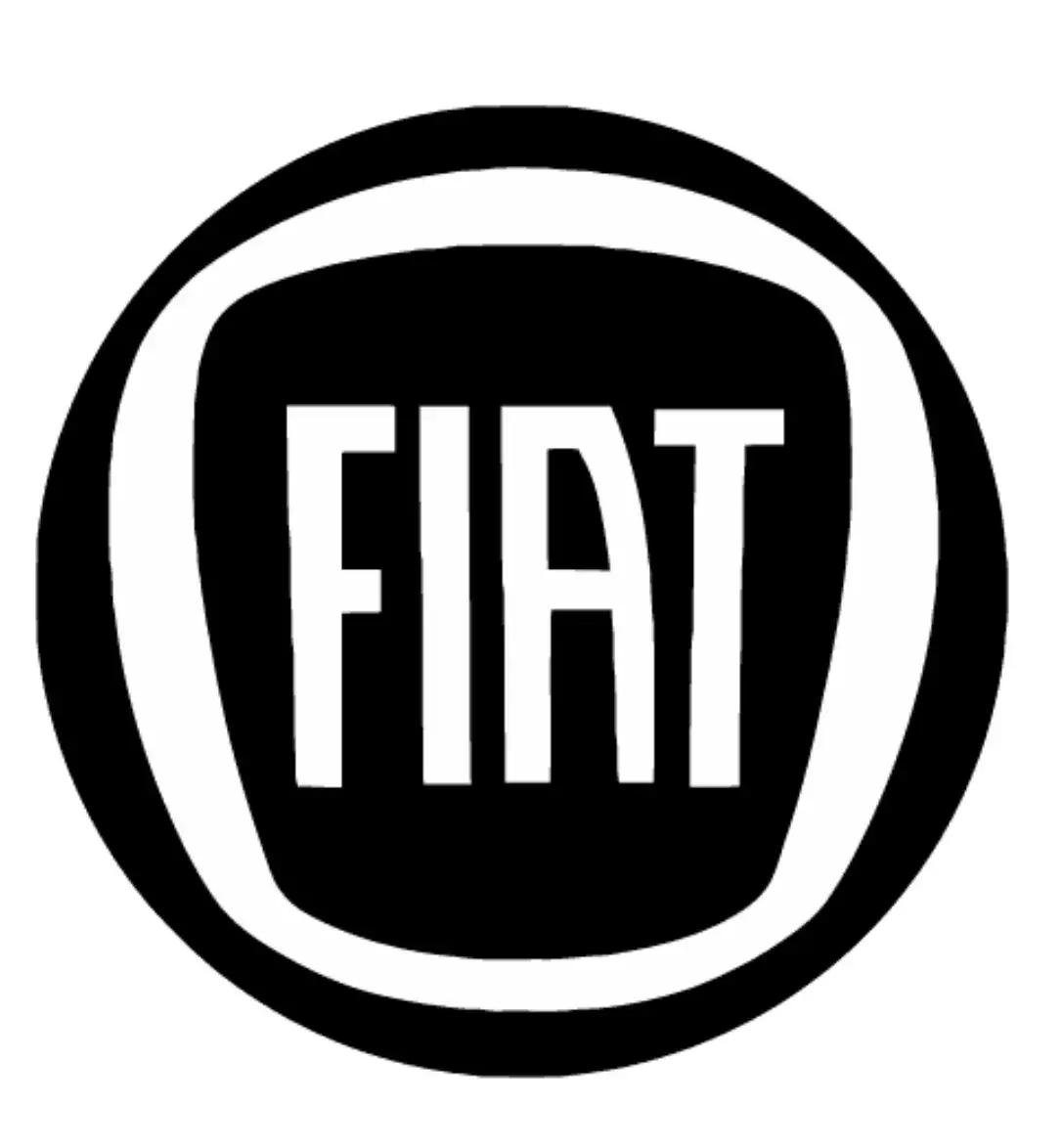 Fiat logo key chain