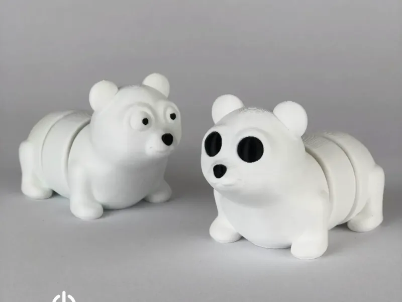 Cute Polar Bear Articulated