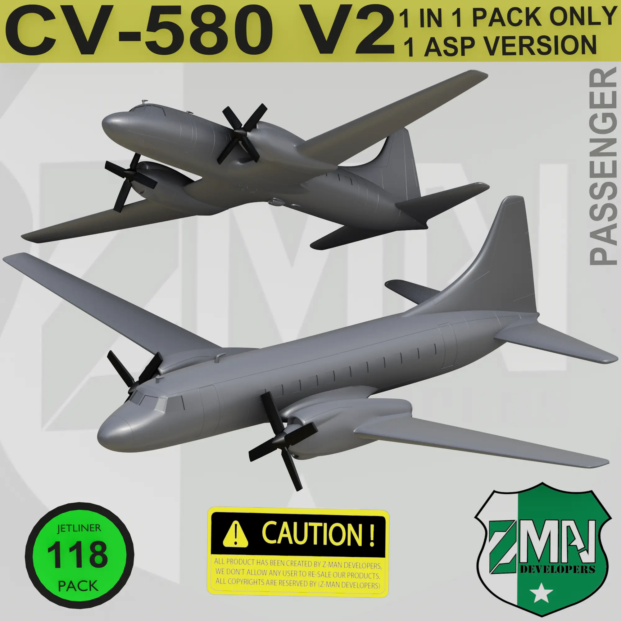 CONVAIR CV580 C (STYLE-C)