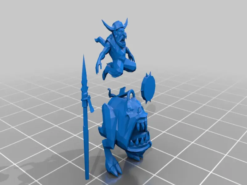 kobold - Warboss auf Squig
