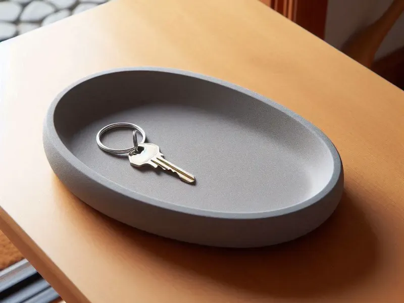 Modern Key & Coin Catch-All Tray "Drop" – Home Organizer
