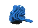 Engine of Three Quarter Midget Scale 1:25-2