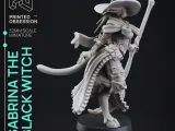Black Witch Tabaxi - Tabaxi Caravan - PRESUPPORTED - D&D-1