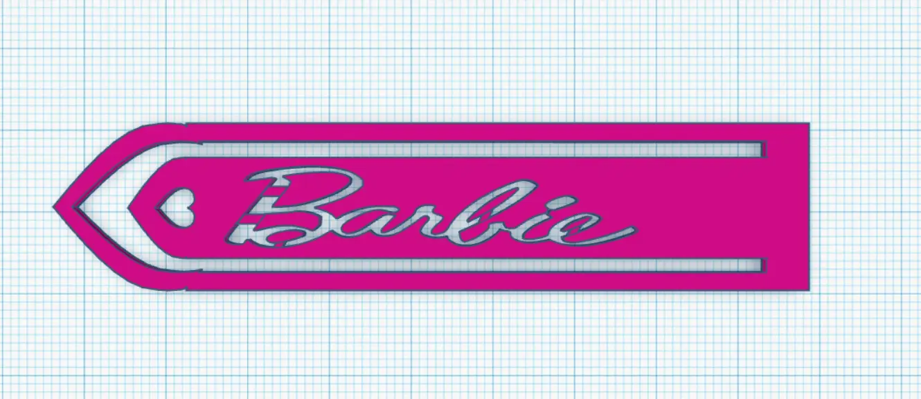 Barbie-Buchstützen