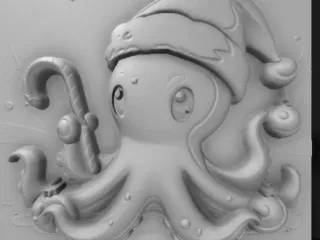 festive octopus