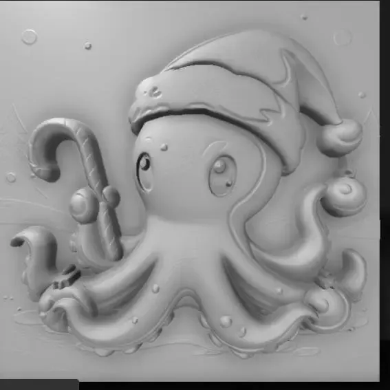 festive octopus