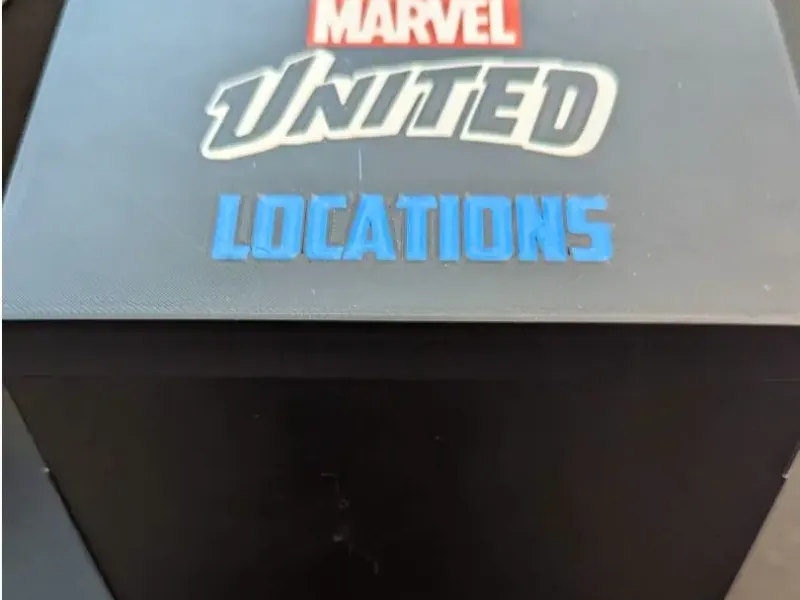 Marvel United Locations Box