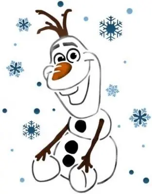 Olaf Schablone 2