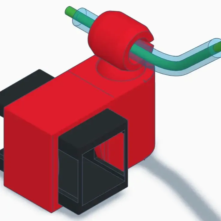 K2 PLUS Extruder Drag Chain - Chain Clips