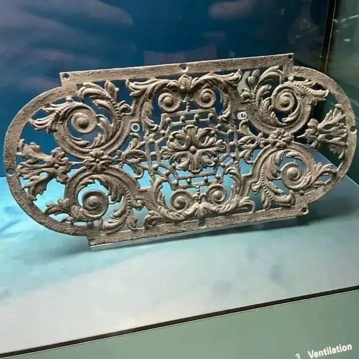 RMS Titanic/Olympic Lüftungsgitter der ersten Klasse