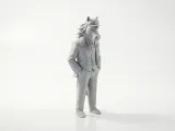 Dapper Bojack Horseman Figure Cartoon 3D Printable-3