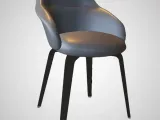 Modern Upholstered Dining Chair-0