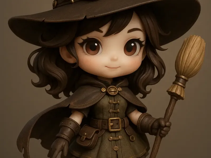 Bruja steampunk