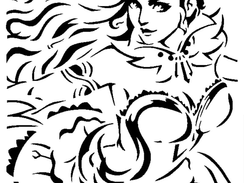 ML Odette stencil