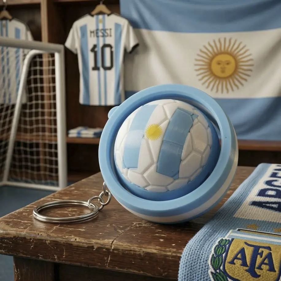 Llavero Spinner Futbol