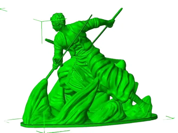 One Piece Roronoa Zoro V2 STL Collection