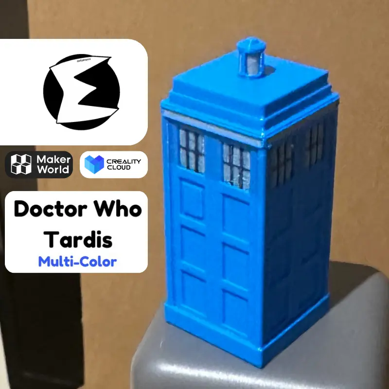 Tardis di Doctor Who (Multicolore)
