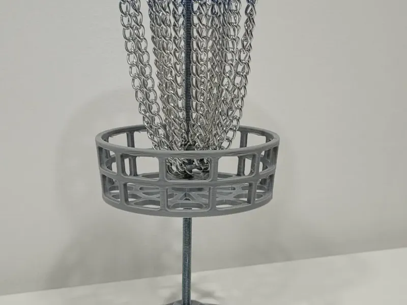 MINI CESTO DA DISC GOLF 24 CATENE SCALA 1/7