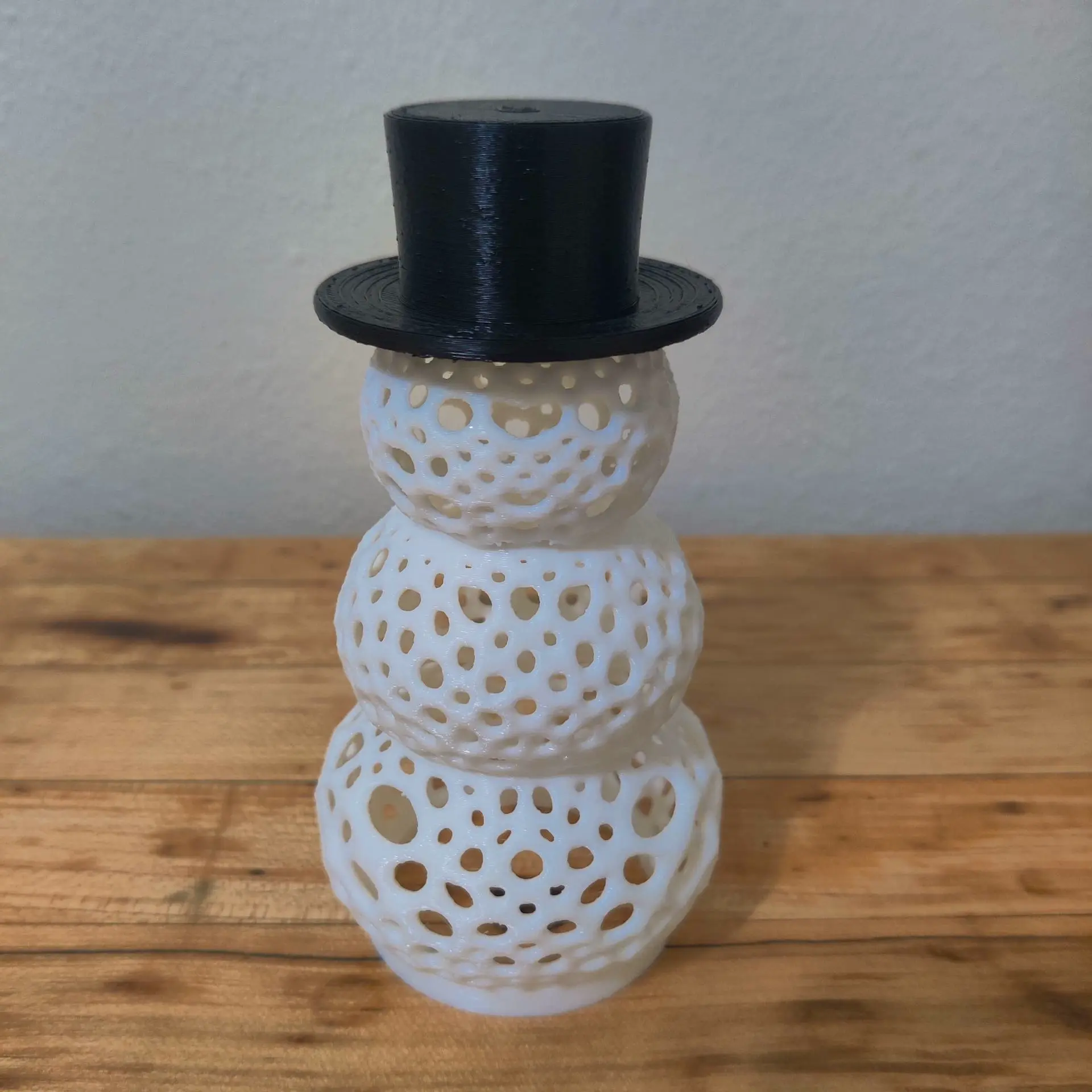 Frosty Lantern - Snowman lantern
