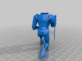 bretonnian meshes knights, damsel and trebuchet cow-3