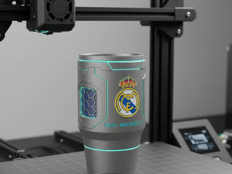 Vaso Real Madrid
